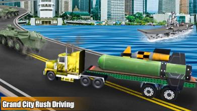 Bomb Transporter Sim 2019 - 3d City Truck Game截图3