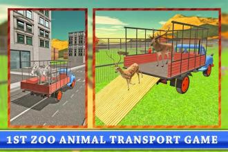 Transport Truck Zoo Animals截图2