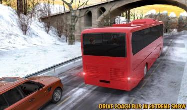 Proton Bus Simulator Rush Ski Snow Tracks截图2