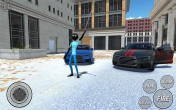 Amazing stickman rope hero  Gangster Crime City截图5