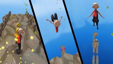 Parkour Adventure Skyway Dancer Run –Running Game截图1