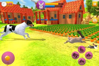 Rabbit Family Simulator Poly Art Jungle截图4