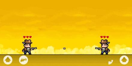 Jumping Guns  2 Players Shooting Game截图4