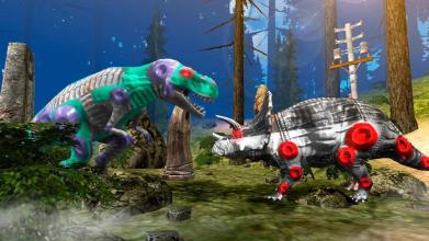 Dino Robot TRex Survival 3D截图3