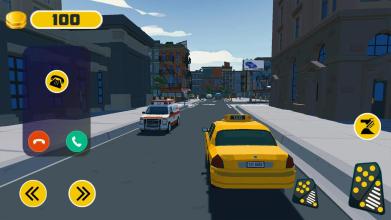 New York Taxi Simulator 2019  Driving Games截图3