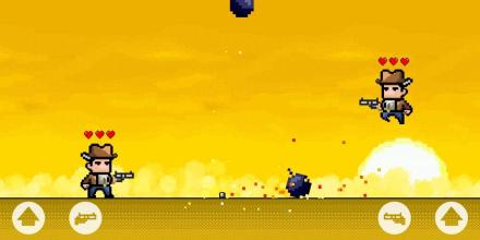 Jumping Guns  2 Players Shooting Game截图3