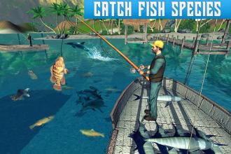 Boat Fishing Simulator Salmon Wild Fish Hunting截图5