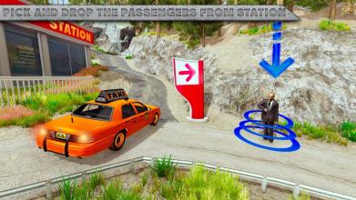 Offroad Taxi Driving Simulator 3D Taxi Game截图4