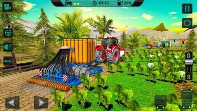 Indian Farming Heavy Tractor 3D Simulator 2019截图3