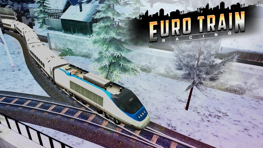 Euro Train Racing 3D截图3