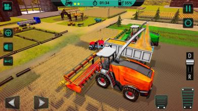 Indian Farming Heavy Tractor 3D Simulator 2019截图1