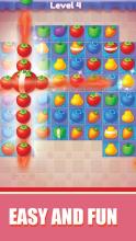 Fruits Crush Match 3 Puzzle  Pop Toys and candies截图3