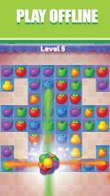 Fruits Crush Match 3 Puzzle  Pop Toys and candies截图4