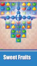 Fruits Crush Match 3 Puzzle  Pop Toys and candies截图2