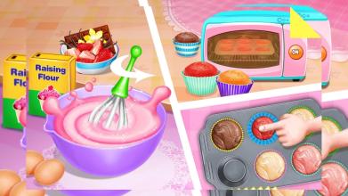 Cupcake Maker  Sweet Dessert Cooking Chef Kitchen截图1