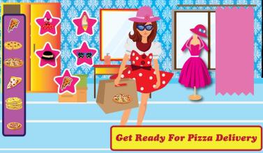 School Girl Pizza Delivery  Pizza Chef Game截图1