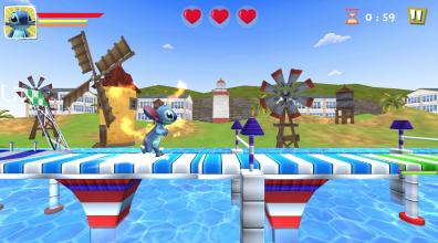 Stuntman Water Stitch Run Lilo Games World截图4