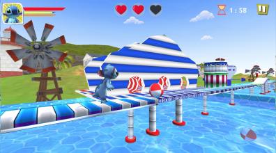 Stuntman Water Stitch Run Lilo Games World截图3