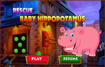 Best Escape Game 170  Rescue Baby Hippopotamus截图1