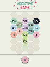 Merge Hexagon Block  Shoot 2048 Hexa Puzzle截图4