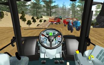 Tractor Simulator  Log Cargo Semi Trailer截图2