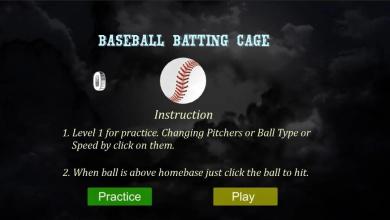 Baseball Batting Cage 3D截图3