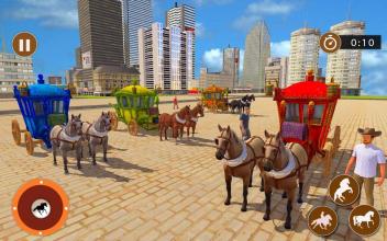 Buggy Horse City Taxi & Offroad Transport Sim 2019截图4