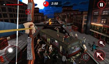 Archer Hunting Zombie City Last Battle 3D截图3