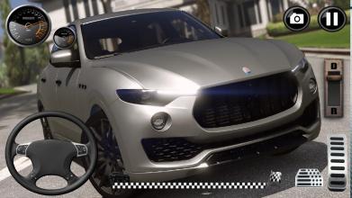 Drive Maserati Sim  Road Control Suv 2019截图3