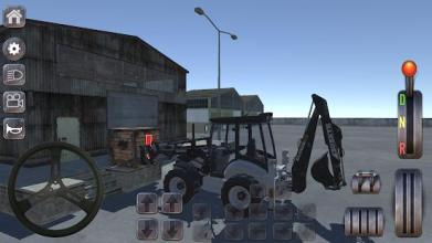 Excavator Simulator Backhoe Loader Dozer Game截图2