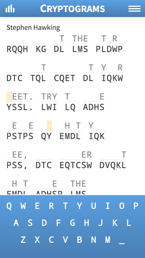 Cryptogram Puzzles截图4