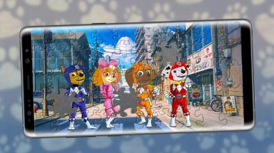 Paw Puppy Patrol Jigsaw Puzzle Game截图3