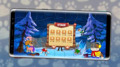 Paw Puppy Patrol Jigsaw Puzzle Game截图4