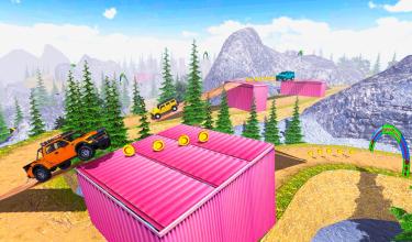 Offroad Jeep Prado Stunt Master截图1