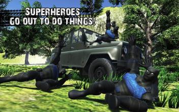 Superhero 4x4 Rally Offroad Driver截图1