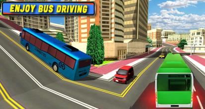 Urban Bus Simulator 2019 Coach Driving Game截图4