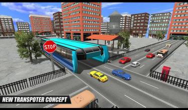 Elevated Coach Bus Driving Simulator 2017截图3