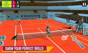 Virtual Tennis Challenge  Pocket Tennis Game截图1