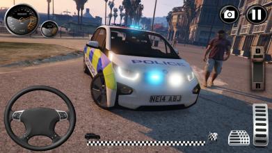 Drive BMW i3 Sim  City Police Guard 2019截图1