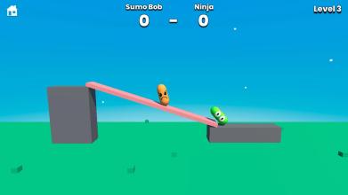 Sumo Fight 1 vs 1Addictive Time Pass Game截图1