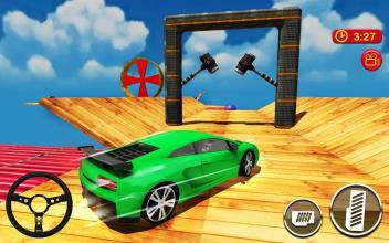 Car Driving & Racing On Crazy Sky Tracks截图4