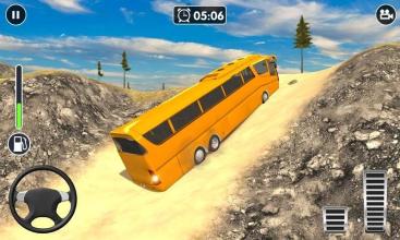 Bus Driving Highway  Mountain Bus Driver截图1