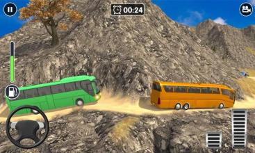 Bus Driving Highway  Mountain Bus Driver截图3