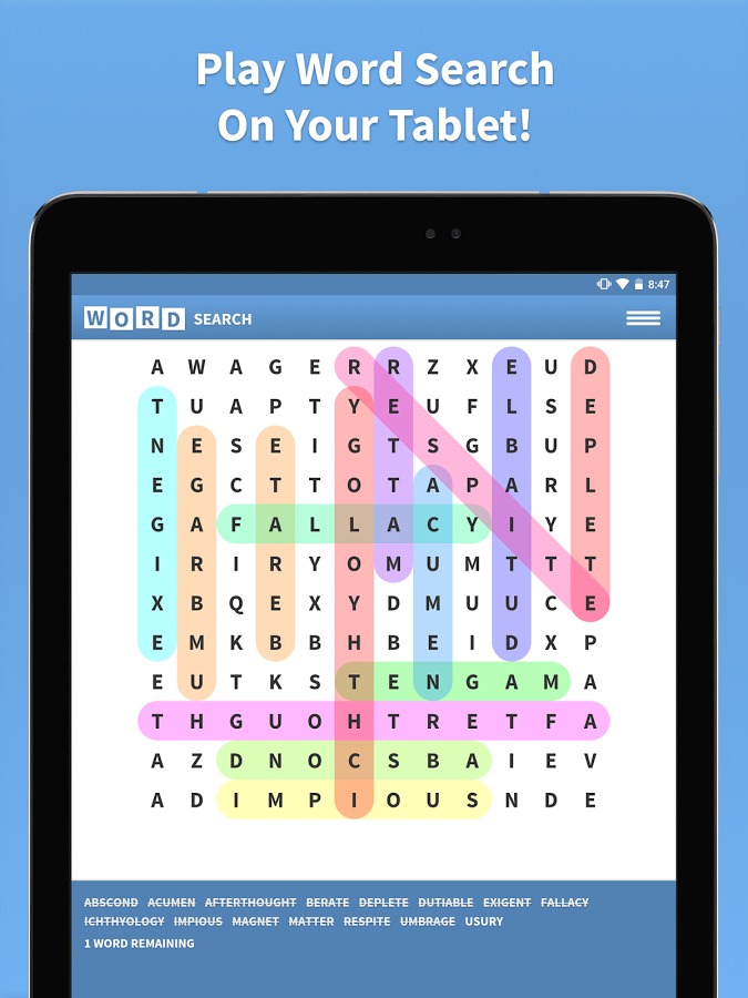 Word Search with mPOINTS截图5