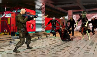 Subway Escape Zombies截图5