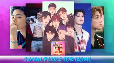 iKon Jigsaw Puzzle Game KPOP截图3