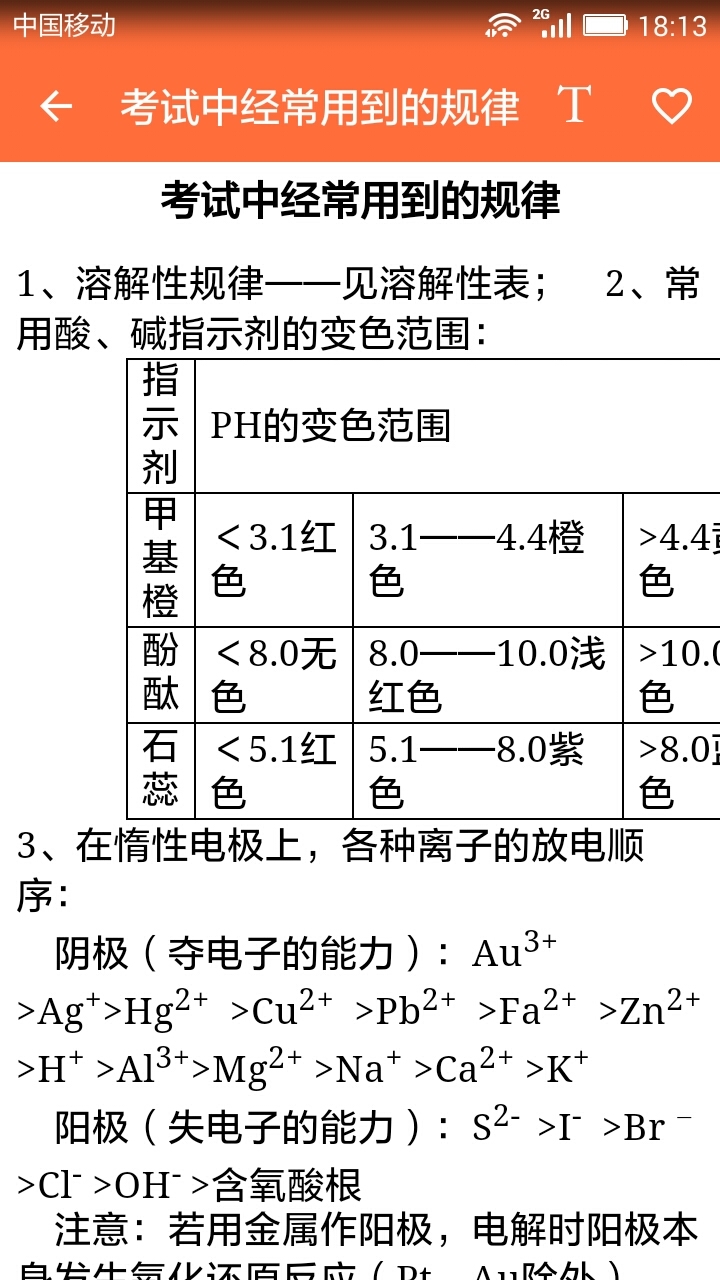 高中化学手册截图3