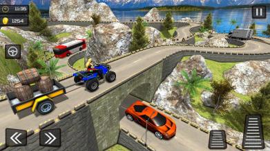 Superhero Cargo Delivery Transporter Bike 3D截图1