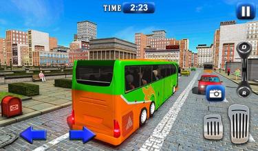 City Bus Wash Simulator Gas Station Car Wash Game截图3