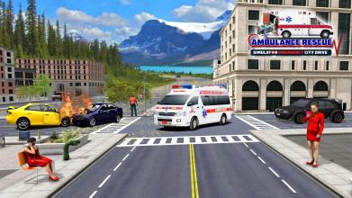 Emergency Rescue Ambulance Driving Simulator 2019截图1